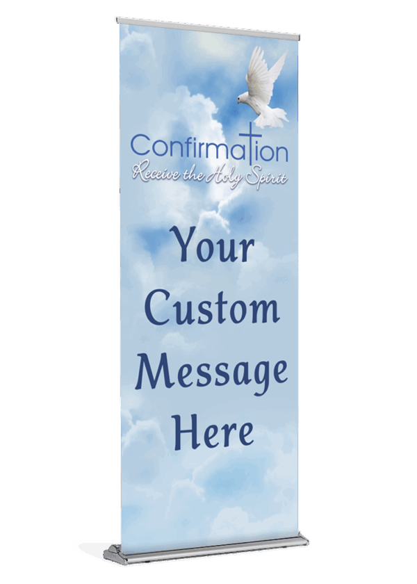 Light of The Holy Spirit <br>Confirmation <br>Customizable Banner