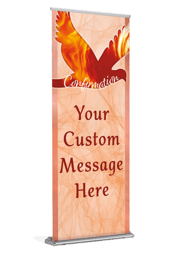 Fan the Flame of the Holy Spirit <br>Confirmation <br>Customizable Banner