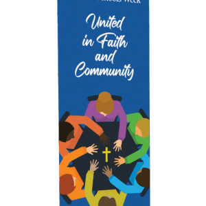 Catholic Schools Week United in Faith Banner
