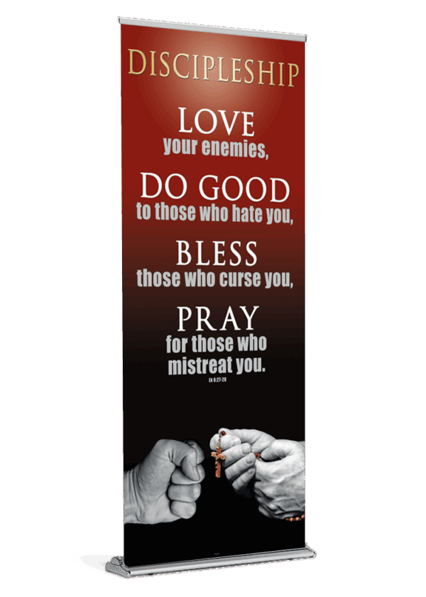 Discipleship <br> Pray for Peace<br> Banner