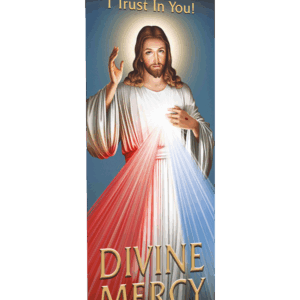 Divine Mercy I Trust in You Banner