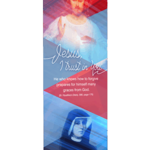 Divine Mercy Grace from God Banner