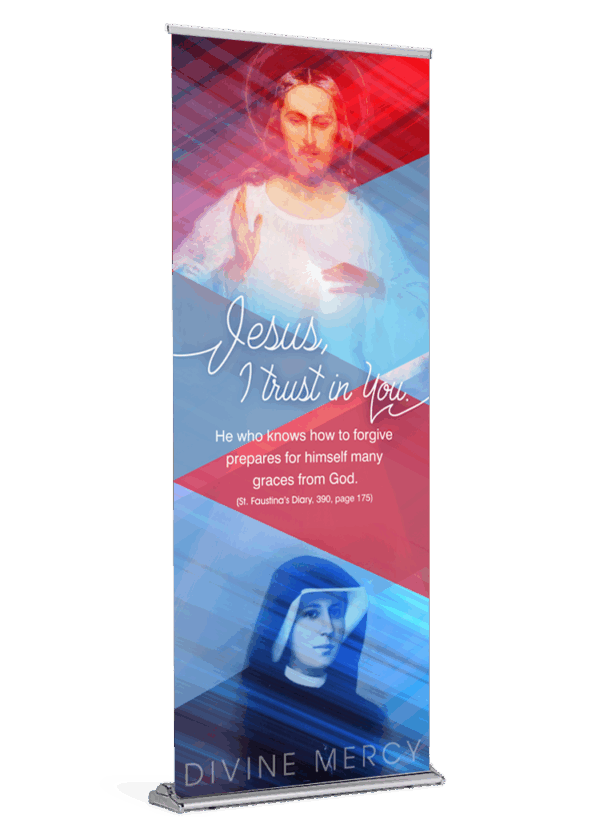 Divine Mercy Grace from God Banner