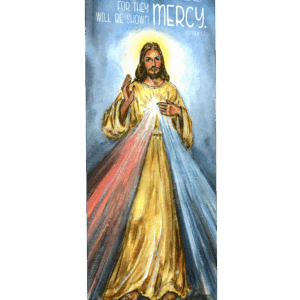 Divine Mercy - Blessed are the Merciful - Banner