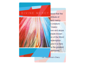 Divine Mercy Prayer Card B