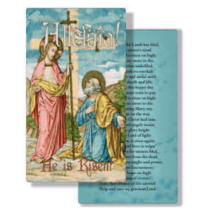 Easter - Risen on High - Mosaic Prayer Card
