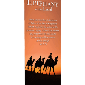 Epiphany Orange Banner