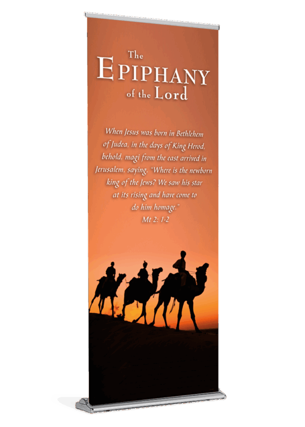 Epiphany Orange Banner