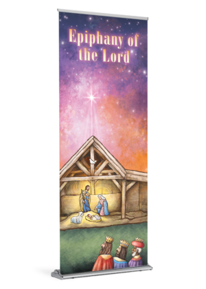 Epiphany Purple Banner