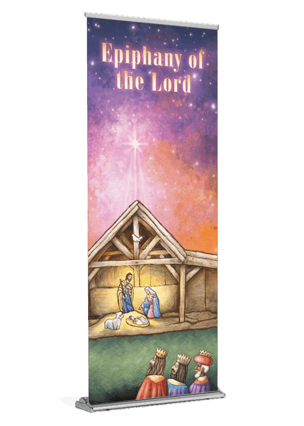 Epiphany Purple Banner