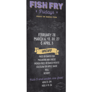 Chalkboard Banner<br>Customizable