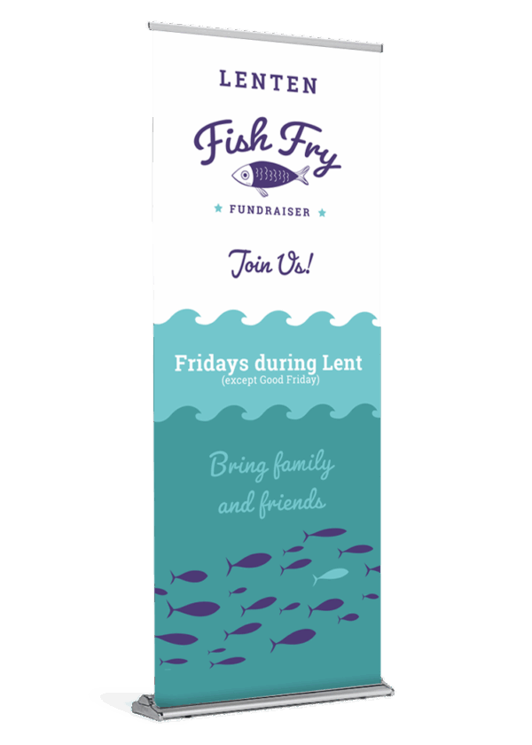 Feed The Multitudes <br>Fish Fry Banner