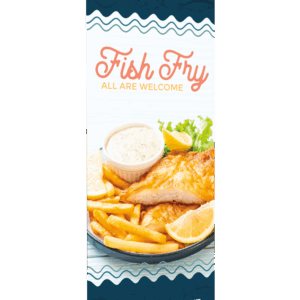 Waves <br>Fish Fry Banner
