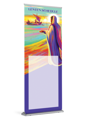 Colorful Fishermen<br>Fish Fry Banner