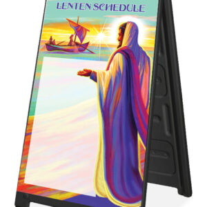 Lenten Fish Fry - Colorful <br>A-Frame Customizable