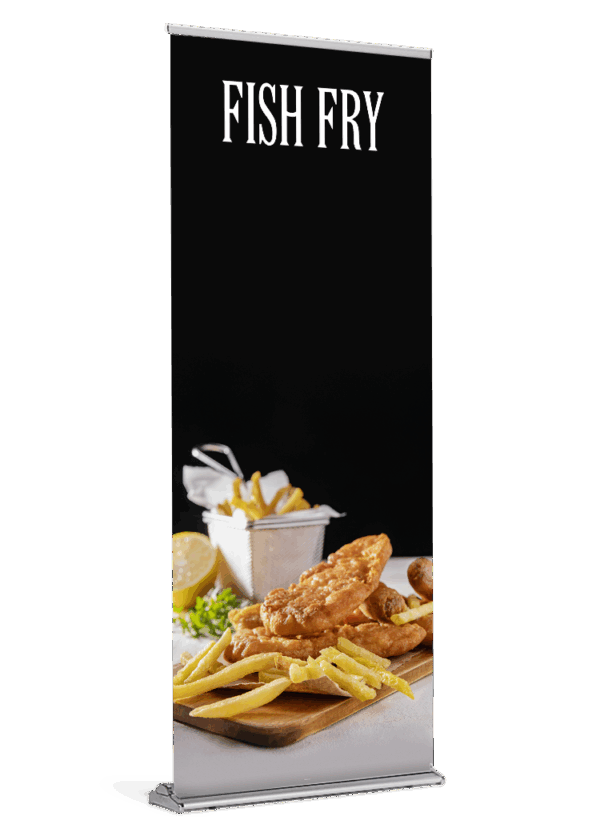 Fish and Fries<br>Fish Fry Banner Customizable