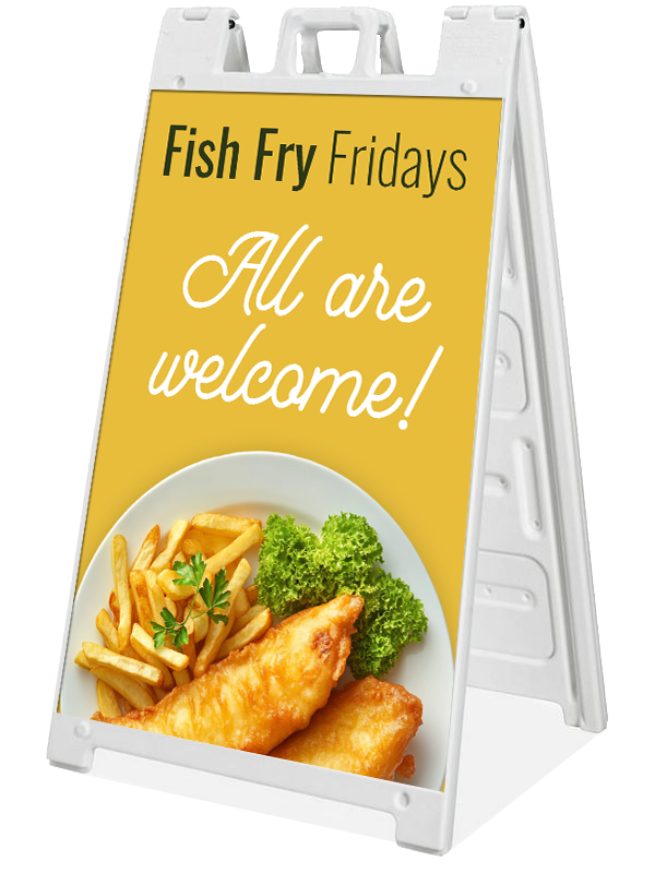Yellow Fish Fry - A-Frame