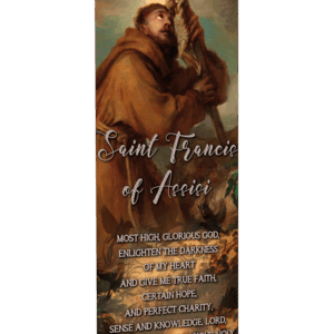 Enlighten the Darkness <br>St. Francis of Assisi <br>Banner