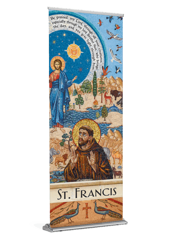 Mosaic <br>St. Francis of Assisi <br>Banner