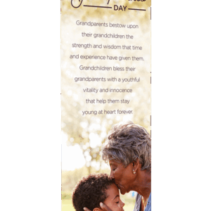 Grandparents Day Kiss Banner