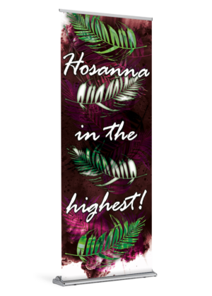 Palm Sunday Palms Banner