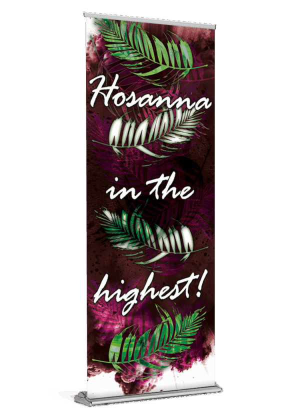 Palm Sunday Palms Banner