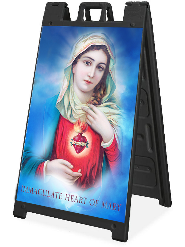 Immaculate Heart of Mary A - Frame - Image 2