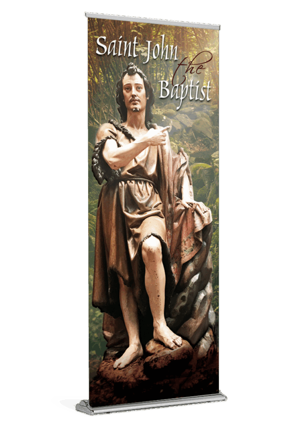 Last of the Great Prophets <br>John the Baptist <br>Banner