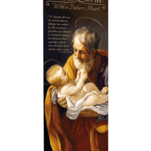 Patris Corde - With a Father's Heart <br>St. Joseph <br>Banner