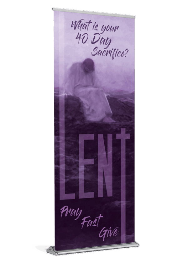 Forty Day Sacrifice Banner