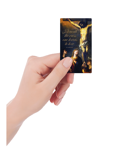 Beneath the Cross Prayer Card - Image 3