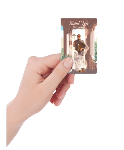 St. Leo Prayer Card - Image 3