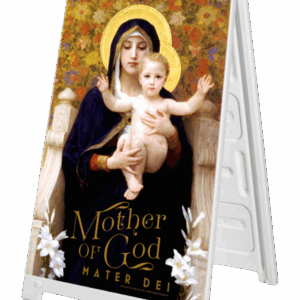 Virgin of the Lilies A - Frame