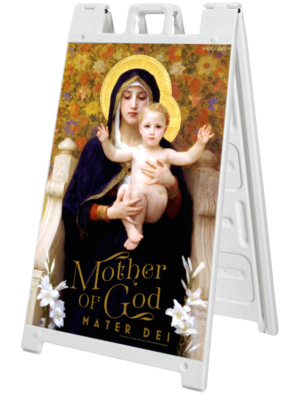 Virgin of the Lilies A - Frame