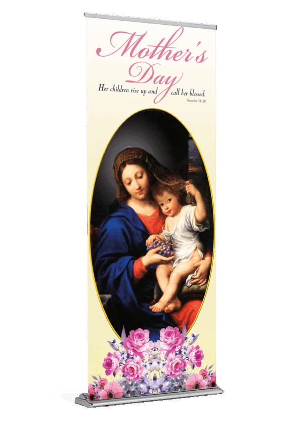 Flowers <br>Mother's Day Banner
