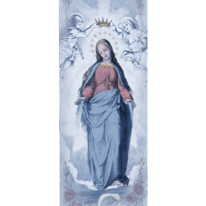 Hail Mary <br>Queen of Heaven <br>Banner