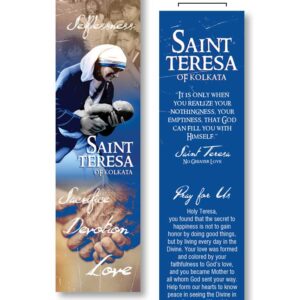Faith, Selflessness, Sacrifice... <br>Saint Teresa of Kolkata <br>Bookmark