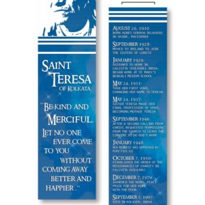 Kind and Merciful <br>Saint Teresa of Kolkata <br>Bookmark
