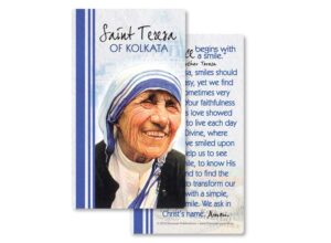 Heart of Jesus <br>Saint Teresa of Kolkata <br>Prayer Card