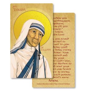 Realize... <br>Saint Teresa of Kolkata <br>Prayer Card