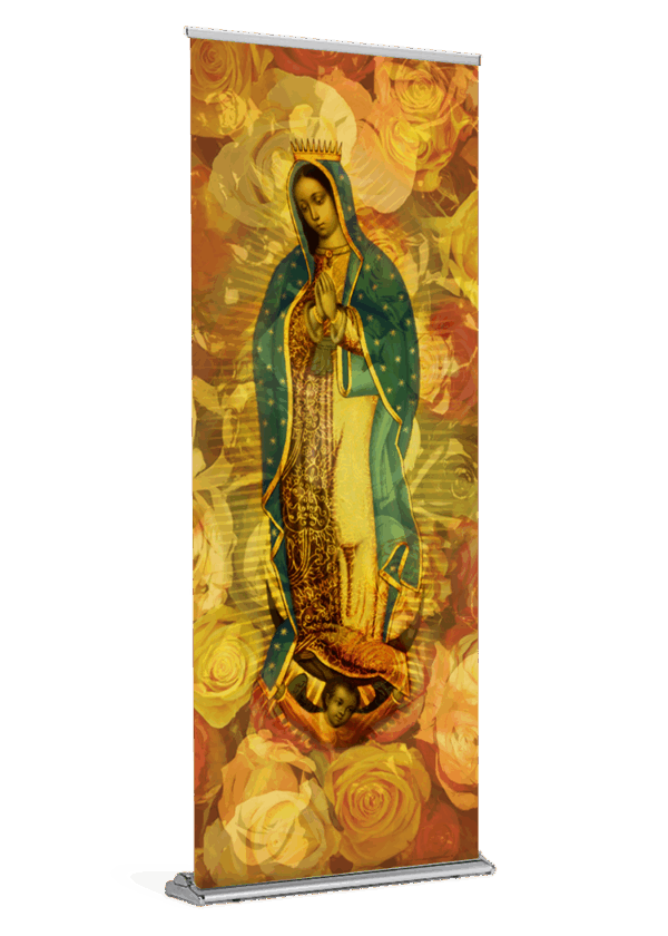 Castilian Roses <br>Our Lady of Guadalupe <br>Banner