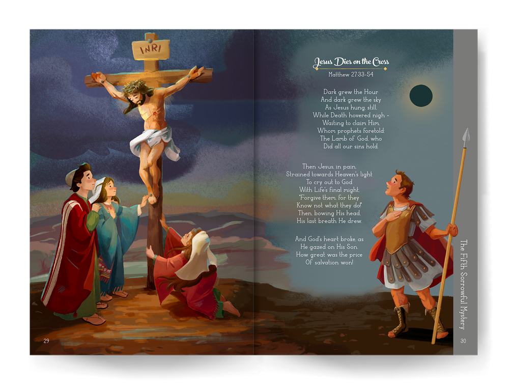 The Illustrated Rosary - The Life of Christ in Prose - by Dominique Morelli and Anna Morelli - Image 5