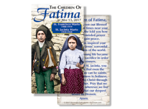 Children of Fatima Prayer Card