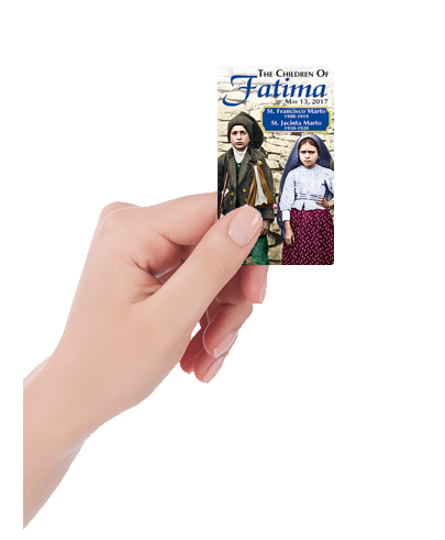 Children of Fatima Prayer Card - Image 5