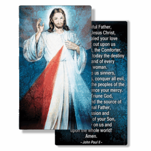 Divine Mercy Prayer Card C