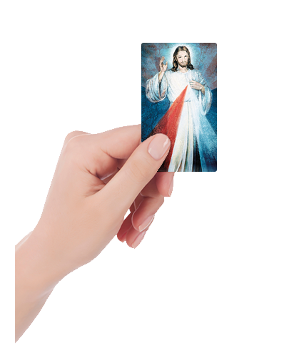 Divine Mercy Prayer Card C - Image 3