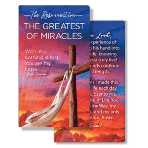 Easter Resurrection Prayer Card