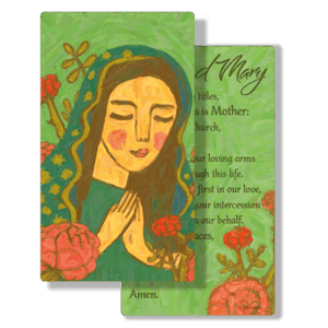 Mary Prayer Card A