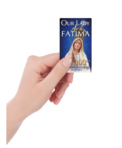 Our Lady of Fatima 100th Anniversary Prayer Card - Image 5
