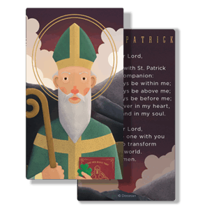 St. Patrick Prayer Card